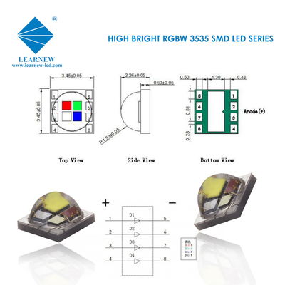 4W de alta potencia 3535 SMD LED Chip RGBW para iluminación de escenarios Iluminación urbana Iluminación de paisajes LED