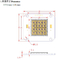 microprocesadores ULTRAVIOLETA 100w de 395nm 40000-50000mW 4046 LED con el circuito 10S4P
