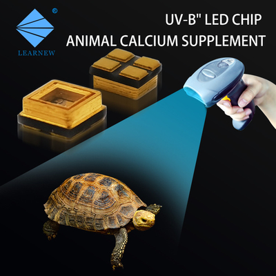 LED cerámico SMD UVB LED CHIP 290nm 300nm 310MN 315nm 3535 Chip Led para el suplemento de calcio animal