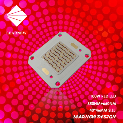 4046 IR LED Chips 100W 660nm 850nm Chip LED rojo Larga duración de vida