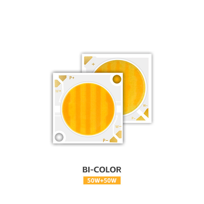 Chip LED COB 2800k / 6500k CCT High CRI RA95 Chips LED COB R21mm 40W+40W 100-110lm/w 1.1A 36-38V para luces de escenario
