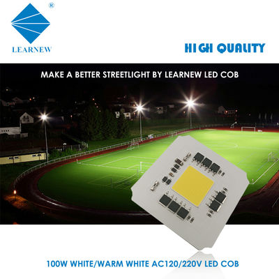 eficacia alta de aluminio estupenda 110-120lm/w de la MAZORCA de la CA LED del microprocesador de tirón 6000K 100W 220V