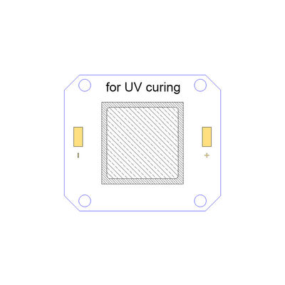 Sistema de curado de alta densidad LED ULTRAVIOLETA 50W 385nm 18000-21000mW 4046
