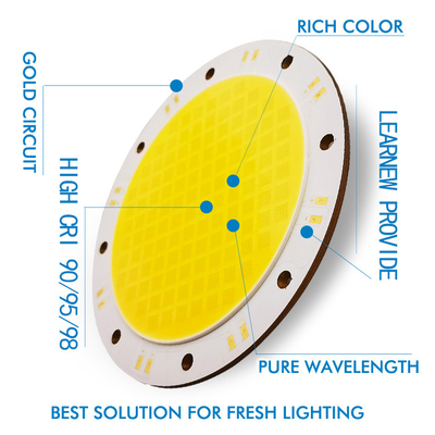 4000W 6000W Flip COB LED Chips 2700-6500K 45-50V Para iluminación al aire libre