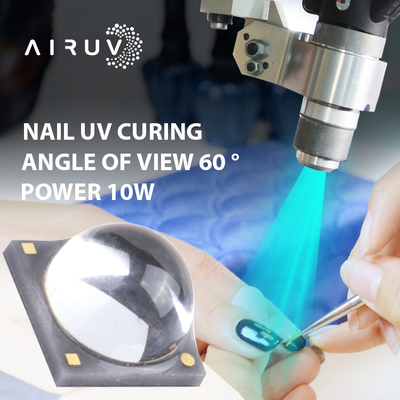10W 365nm 385nm 395nm 6-7V Uva 3W llevó el curado ULTRAVIOLETA de Chips For