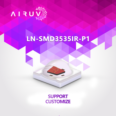 SMD 3535 Ir Chip Led 2w 1.7v 1.5v 1.3v 730nm-950nm para la impresión 3D de realidad virtual