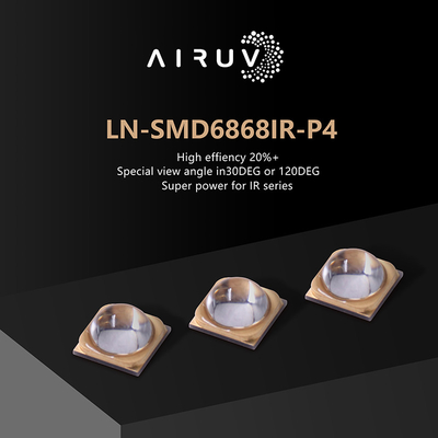 Serial de encapsulación de LED 5W 8W 6868 IR LED CHIP IR infrarrojo LED rojo 730nm