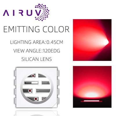 Compras al por mayor SMD5050UYFIR SERIES 0.5w Chip LED 585-595nm 840-850nm 80-100mW para cámaras e impresión 3D Con muestra gratuita