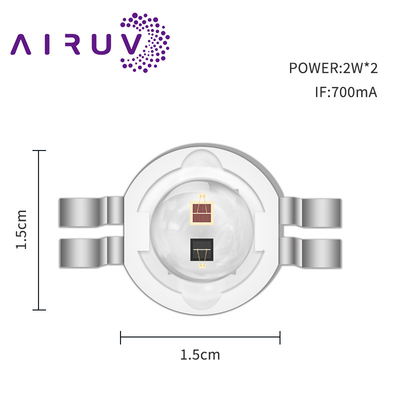 Fabrica OEM ODM SMD LED Chip 2w LED IR Chip de luz roja para la luz terapéutica