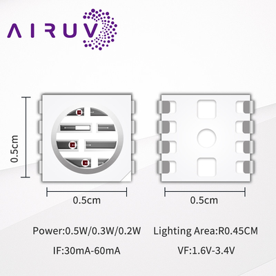Learnew Custom 5050 0.5w Diodo de perlas LED infrarrojas 0.2w 0.3w Smd Led Chip Muestras gratuitas