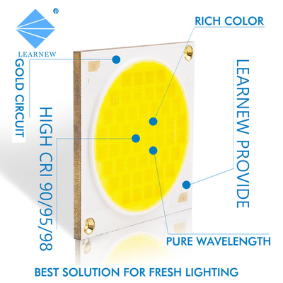 Super-aluminio Flip COB LED chips 1500-2000W 2700-6500K 45-50V para luces de pesca