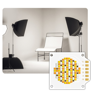 3538 250w 350w Chips de cinco colores Cob Led Ángulo de visión 120 Cct 620nm/460nm/520nm/2700k /6500k Tamaño de emisión 26mm Cri 95