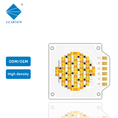 250W VF 24-26V Dimmable 5 colores RGBCW COB Chip LED con alta CRI 90RA para la iluminación del escenario