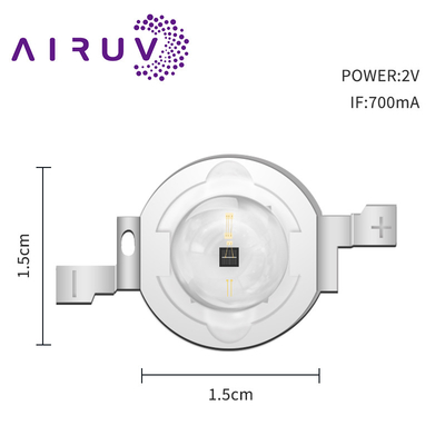 Emitente de chip de diodo infrarrojo de alta potencia de 2w 940nm Potencia óptica 950-1100mW VF 2.0-2.4V