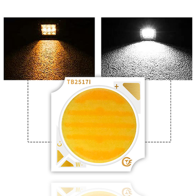 18W 25W Chip LED COB de doble color 2800k 6500k 1919 LED COB lámpara de fotografía ajustable