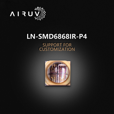 5-8W 6868 IR LED Chip 730nm 840nm 940nm para impresión 3D diseño personalizado