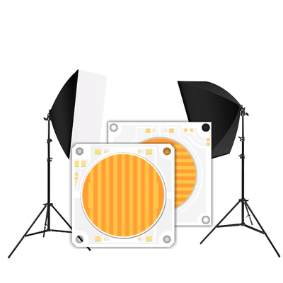 150W 150W 200W 200W COB LED CHIP 5454 Temperatura de doble color para fotografía luz