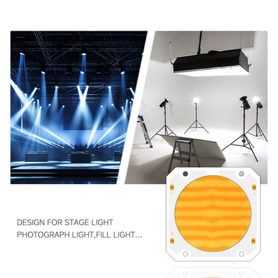 Potencia alta 300W COB LED Chip Bicolor CCT doble 2700K 6500k Blanco caliente Blanco CRI 95