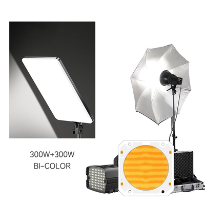 Bi Color LED Chip 6060 300W*2 100-120Lm/W CCT doble 2700K 6500K para la luz de vídeo