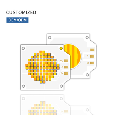 3838 SERIES Bi Color LED Chips 50W + 50W 200W + 200W Chip de alta potencia 2700K 6500K para la luz fotográfica