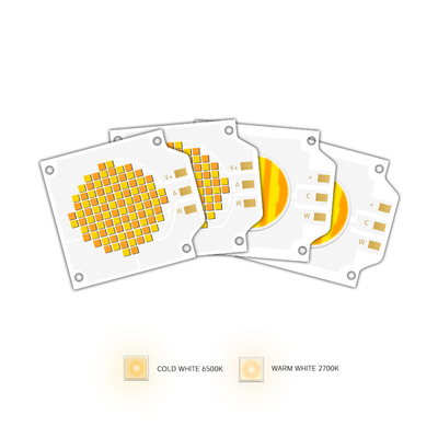 2700k 6500k CCT LED ajustable COB 500W 200W Chip LED de alta potencia Ra95 Ra97 COB para lámpara de fotografía