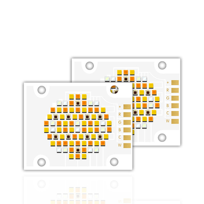 Chip LED de alta eficiencia 4050 Tamaño 2700k 6500k 180w Cinco colores COB LED Chips Perlas