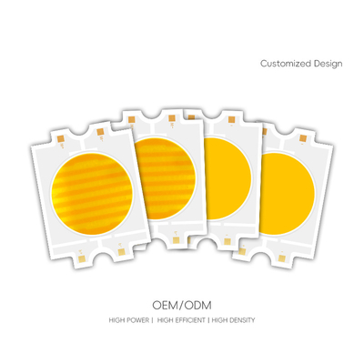 2700K+6500K 4055 CSP LED Cob Chip sintonizable Bi Color 100W 200W 300W COB LED Modulo CRI95