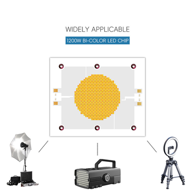 1000-1200W Blanco TC 2700K/6500K 70-100V Ra95 Iluminación de Cob Led Fuente para luces de fotografía