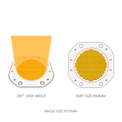 Chip LED COB de alta potencia CRI 95 600W, 2700K 6500K, bicolor, módulo PCB para luz de fotografía y video LED