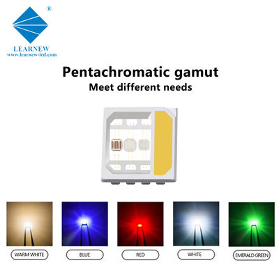 5054 SMD LED RGBW Chip 2W 3W 4W 120 grados SANAN
