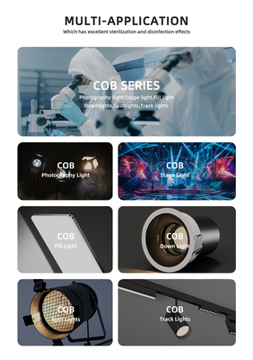 Chip LED bicolor 18W-30W 2800K-6500K COB ajustable Ra90