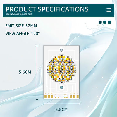 Chip LED COB RGBWW 5 en 1 de 300W 500W 460/520/620NM para iluminación de escenarios y proyectos DIY
