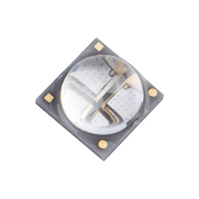 Chip LED UVA de alta emisión 10W SMD6868 365nm, brillo púrpura, para aplicaciones de curado UV con luz no visible
