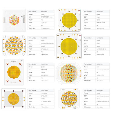 2100W 80-86V Chip LED COB de alta potencia con garantía de 3 años para iluminación de estudio de escenario