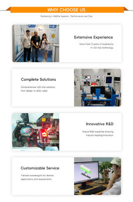 2100W 80-86V Chip LED COB de alta potencia con garantía de 3 años para iluminación de estudio de escenario