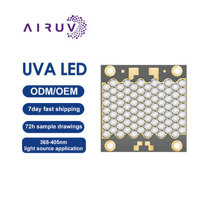 UVA 3535 Serie 300W Impresora de inyección de tinta Luz de Learnew Opto Alta potencia óptica Baja resistencia térmica 365 385 395nm longitud de onda