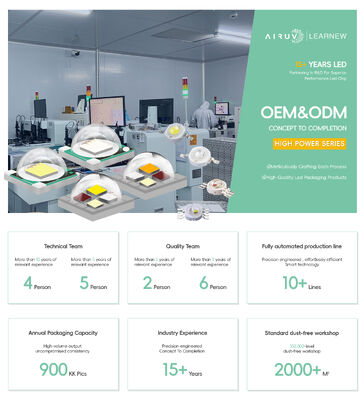 Alta potencia SMD5050 10W-18W DC6V/12V Diodo Led 2000LM 5.0*5.0mm 120 grados LEDs Chip de lámpara 2700k 3000k 4000k 5000k 6000k 6500k