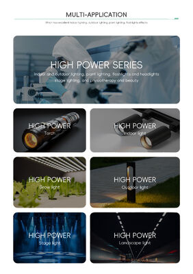 Alta potencia SMD5050 10W-18W DC6V/12V Diodo Led 2000LM 5.0*5.0mm 120 grados LEDs Chip de lámpara 2700k 3000k 4000k 5000k 6000k 6500k