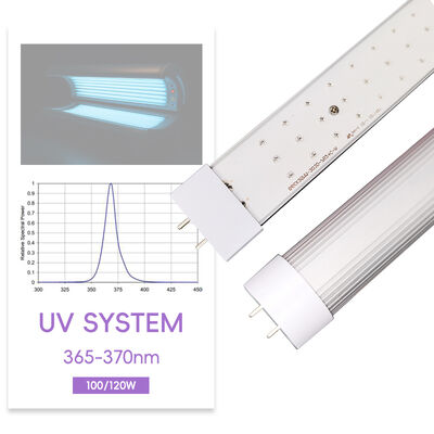 Nuevos productos Tubo UV LED 120W Tubo de curado UV UVA 365nm 100W 1500mm Tubo CA IP20 Impresión LED UV Última tecnología