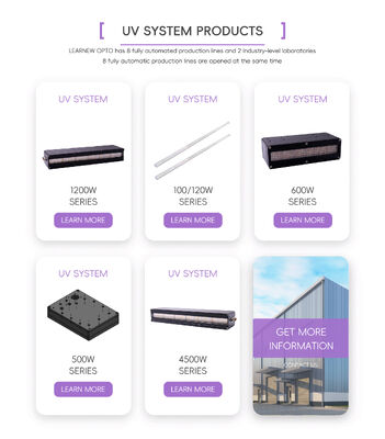 Nuevos productos Tubo UV LED 120W Tubo de curado UV UVA 365nm 100W 1500mm Tubo CA IP20 Impresión LED UV Última tecnología