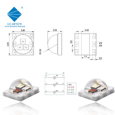 Fabricantes de chips LED de alta calidad suministran LED SMD 3535 para luces de escenario LED