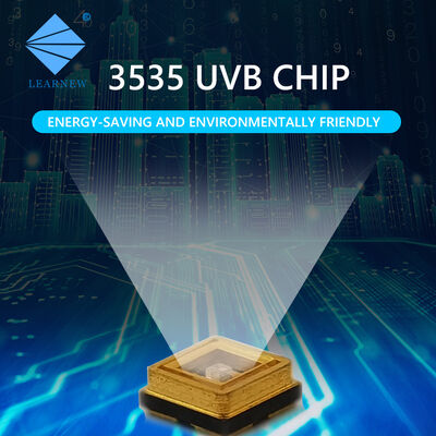 Diodo LED UVB 3W Chip 315nm Precio de Fábrica 3535 LED Diode SMD 311nm 500mA Lámpara de Bronceado LED Diode SMD 306nm 295nm 110mW