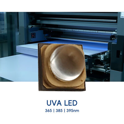 SMD Uv Led 3838 Diode 365nm Uv Leds UV-A Module LED Chip LED 385nm Printing Chip LED UV-A LED 3W 60deg Curing Systems también conocido como LED LED