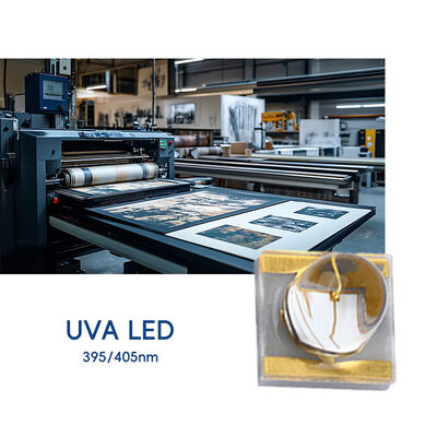 3W UVA UV LED Chip SMD 3535 365nm 385nm 395nm 1050-1500mW High Power UV LED for UV Curing 3D Printer OEM ODM Free Sample