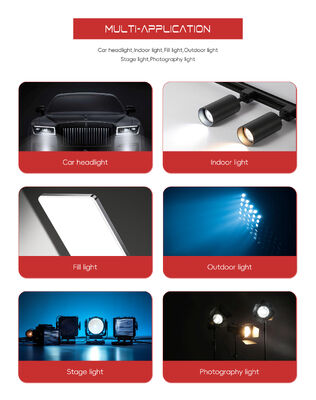 High Lumen CNSP ALN Coppering LED Chip 2W 3W Complete Wavelength 365/1600Nm Warm/Cool White 1800K-7000K 120 Sphere Small LED