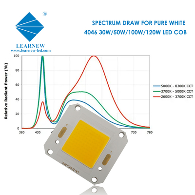 40X46MM Tamaño Cob Led Chip 4046 5500k Diseño ideal para luces de inundación 100w