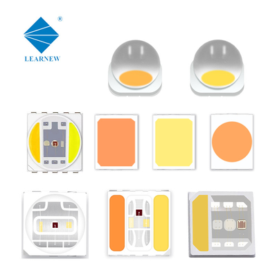5454 5054 6064 SMD Chip LED 0.5w 1.5w 2.5w Rgbww de espectro completo para fotografía luz / iluminación de paisajes