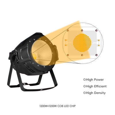 2400W COB Bicolor 2700K 6500K CCT Alta potencia 1200W + 1200W COB 120mm * 100mm LED Chip Modulo CRI 95+ para la iluminación de fotografía