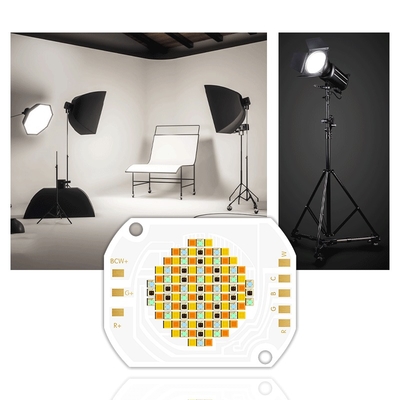 Chip LED 3545 de 350W RGBCW 45-48V COB de alto brillo