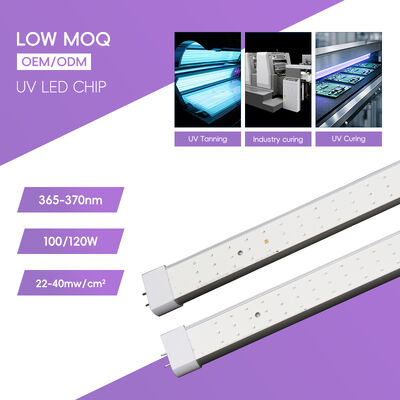 UVC LED Panel de bronceado de la piel lámpara 365 370nm Cara cuerpo completo fototerapia portátil terapia de luz UV con cama de bronceado